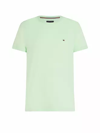 TOMMY HILFIGER | T-shirt slim fit | hellgrün